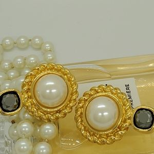 Vintage Givenchy Rare Luxurious Signed Earrings